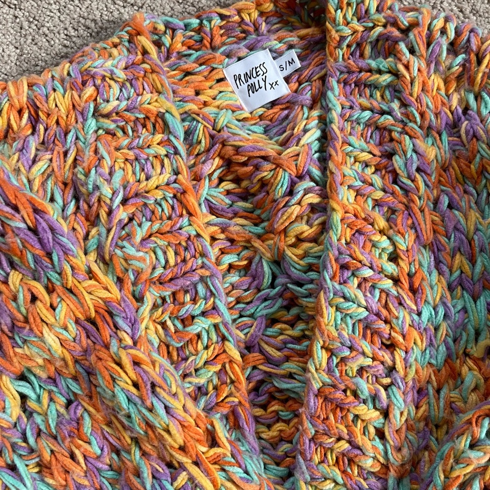 Princess Polly Vibrant Knit Cardigan - Picture 3 of 7